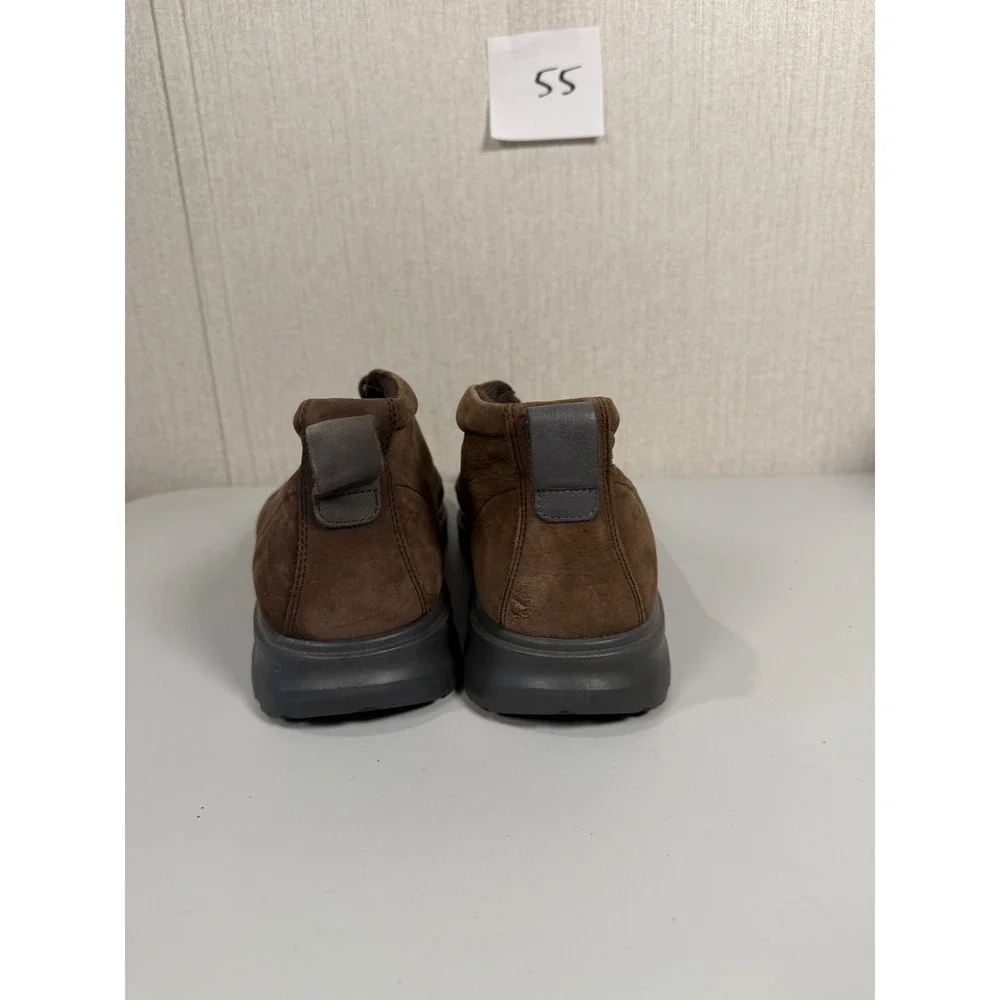 ECCO Mens Turn GORE-TEX Chukka Boots Cocoa Brown Suede 633124 45 EU 11-11.5 US